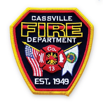 Embroidered Patches With 100% Coverage (2")