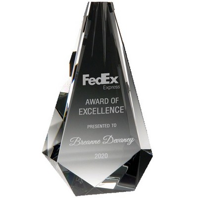 Partners Crystal Award, 10"H