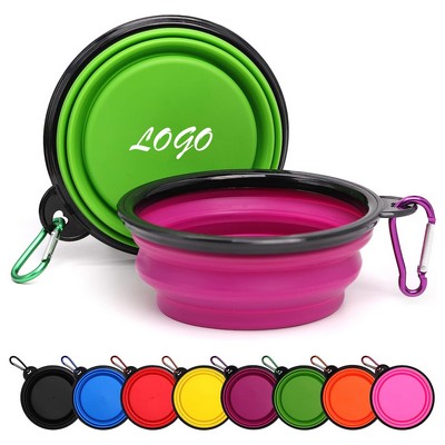 Pet Collapsible Bowl with Carabiner