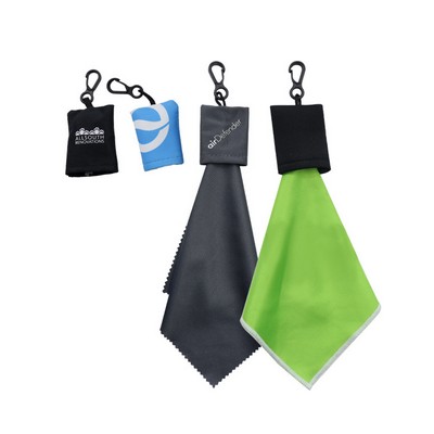 Custom Stuff-It Microfiber Lens Cloth For Eyeglasses, Lenses, Cameras and More