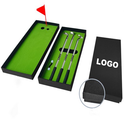 Custom Mini Desktop Golf Ball Gift Set