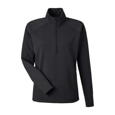 J. America® Women's Apex Fleece Quarter-Zip Pullover