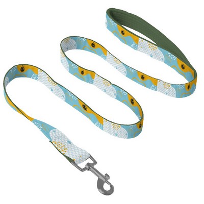 Sublimated Pet Leash with Snap Carabiner and Adjustable Loop