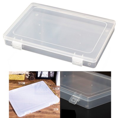 Plastic Storage Box for 8.5" x 11" Letter Paper