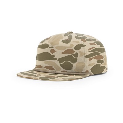 Richardson 256P Printed Umpqua Grandpa Rope Hat with Patch of Choice