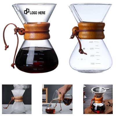 13Oz Glass Coffee Maker