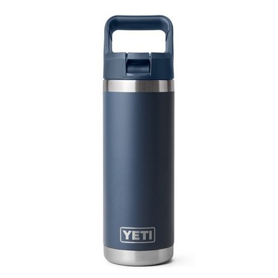 Yeti® Rambler 18 Oz. Water Bottle with Color-Matched Straw Cap