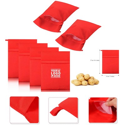 Microwave Potato Bag Reusable Baked Time Saving Roasted Cooker Yam Corn Pouch