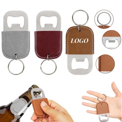 Portable Stainless Bottle Opener Keychain