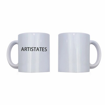 Classic White Mug – Custom Logo Option (300ml)