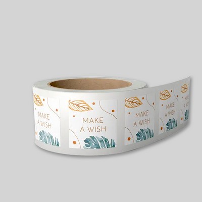 Custom Vinyl Sticker Rolls - Oval - 2"x1"