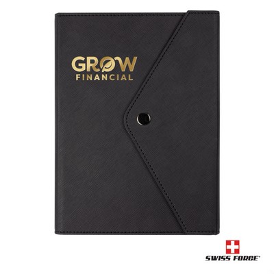 Swiss Force® Manstein Refillable Journal w/Magnetic Buckle