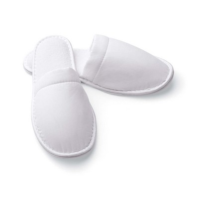 Men's Closed Toe Microfiber Slippers