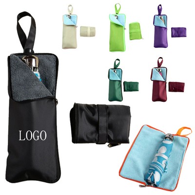 Portable Hand-Carry Waterproof & Absorbent Umbrella Storage Bag