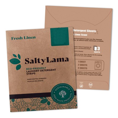 Portable Laundry Detergent Sheets (3-Pack)