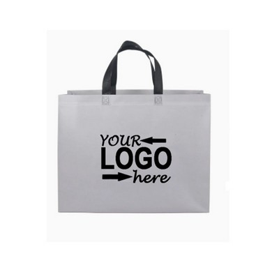Laminated Matte Shopper Tote Bag