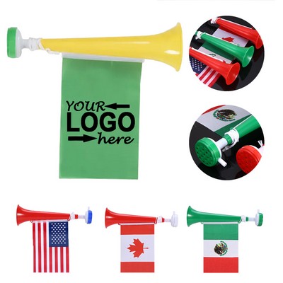 Stadium Cheering Horn With Nation Flags