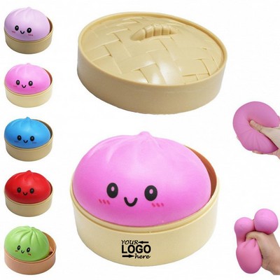 Dumpling Bun Squishy Stress Relief Toy