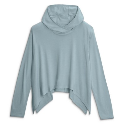 Free Fly Women's Bamboo Lightweight Cropped Hoodie