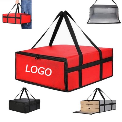 Spacious Insulated Pizza Delivery Bag