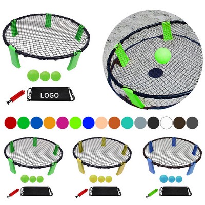 PVC Beach Volleyball Kit