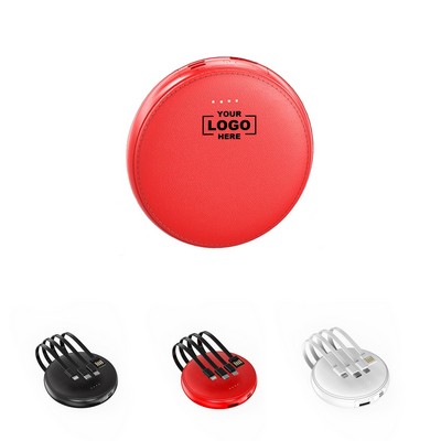 Mini Round Portable Power Bank
