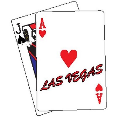 Las Vegas Blackjack Maxi Magnet (12 Square Inch)