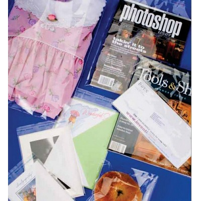 1.2 Mil Lip-N-Tape Polypropylene Bag (6 1/2"x6 1/2")