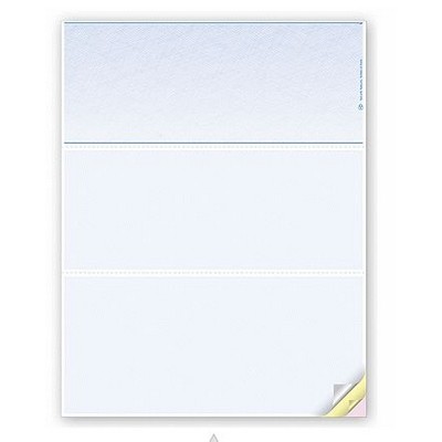 Blank Laser Top Format Checks (2 Part)