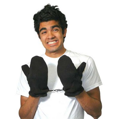 Canadian Made Deluxe Fleece Mitts w/Clip-On Hooks