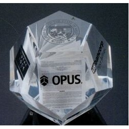 12 Facet Cube Embedment (4")