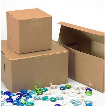 Ohio Valley Kraft Cupcake Box (7"x7"x4")