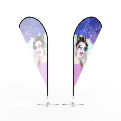 14' Single Sided Teardrop Banner