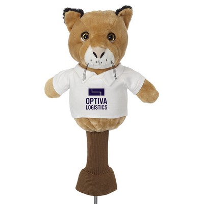 Cuddle Pals Head Cover "Chip the Cougar" w/Golf Shirt