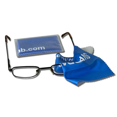 Microfiber Cleaning Cloth in PVC Pouch (5 7/8" x 5 7/8")