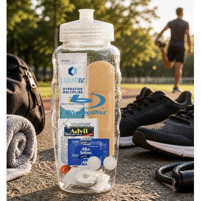 Outdoor Fitness Hydration & Recovery Kit Bottle