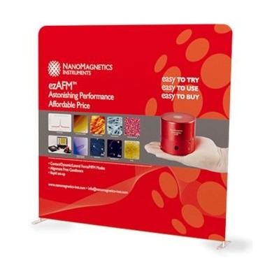 8' Pillow Case Fabric Pop Up Display (Single Sided)