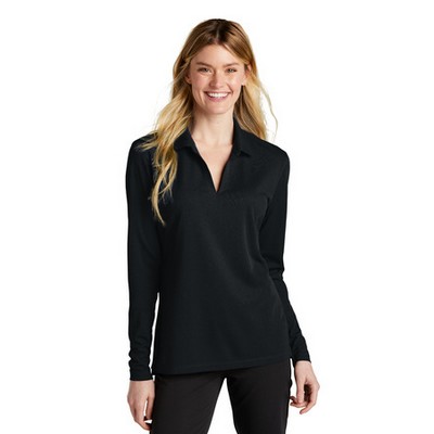 Nike Women's Dri-FIT Micro Pique 2.0 Long Sleeve Polo