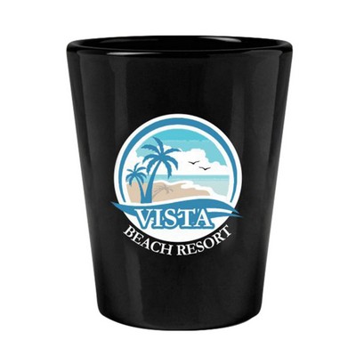 Personalized Black Shot Glasses- 175 Oz