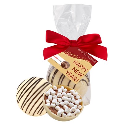 New Years Mega Hot Chocolate Bomb Mug Stuffer - White Chocolate
