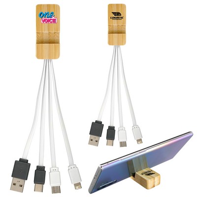 3" 1 Duo Bamboo Stand Cable