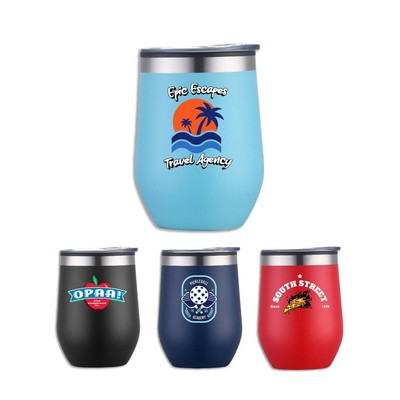 Little Sipper 12 oz Stainless Wine Tumbler