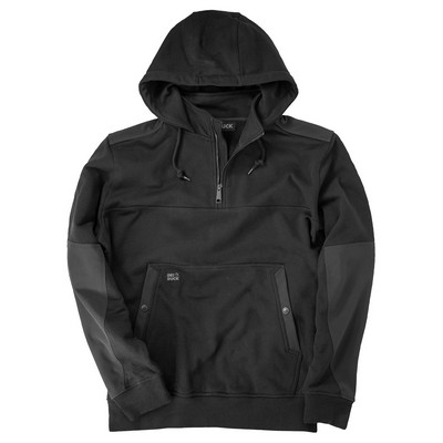 DRI DUCK® Men's Mission Quarter-Zip Hooded Pullover Sweatshirt