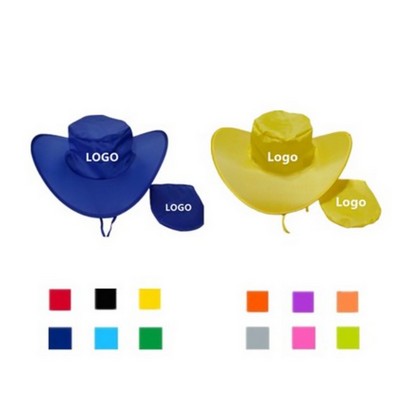 Foldable Hat With Pouch