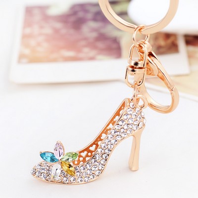 Metal Shoes Keychain, High Heels Keychain, Keychain Shoes