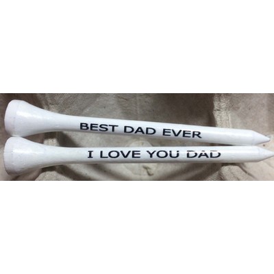 3¼" Wood Tees