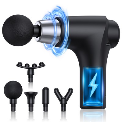 Muscle Massage Gun with 5 Heads