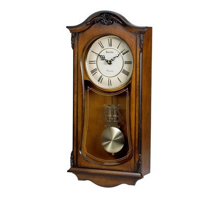 Bulova Clocks Cranbrook Wall Chime Clock