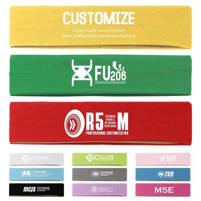 Elastic Sports Headbands (7.87" W X 2" H)