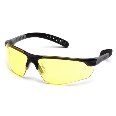 Sitecore Safety Glasses, Black/Gray Frame